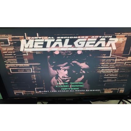 Metal Gear Solid Demo Disc with error Sony PlayStation PS1 PAL SLED-01775 tested
