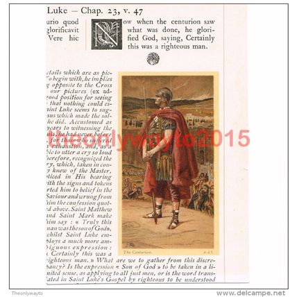 Centurion, J J Tissot, Book Illustration (Print), c1897