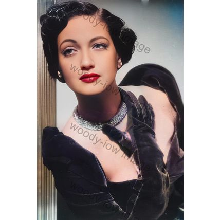 bc0020 - Film Actress - Dorothy Lamour - print 6"x4"