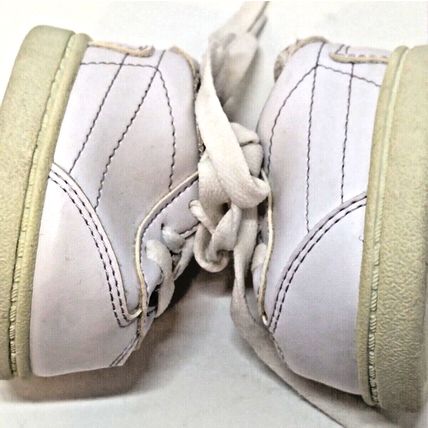 Build A Bear Workshop Tennis Shoes White W/ Silver Star Lace Up Leather Light Up