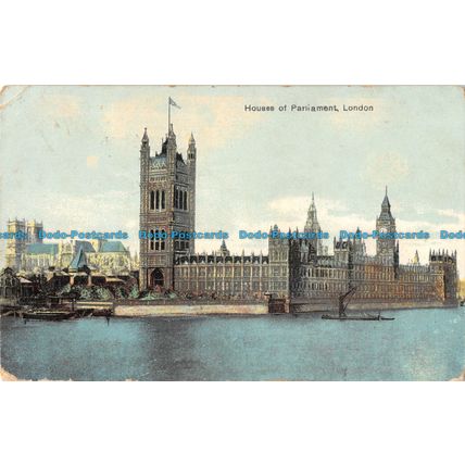 R092111 Houses of Parliament. London. 1906