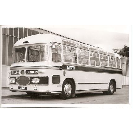 Black & White Photograph of Tillings Transport (BTC) Ltd. - 4 BXB