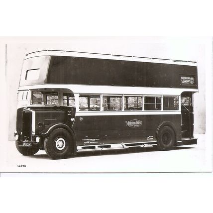 Black & White Photograph of Maidstone & District Motor Services Ltd. - FKO 225