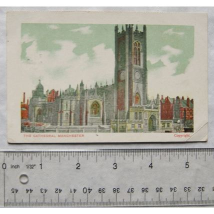1909 postcard The Cathedral, Manchester