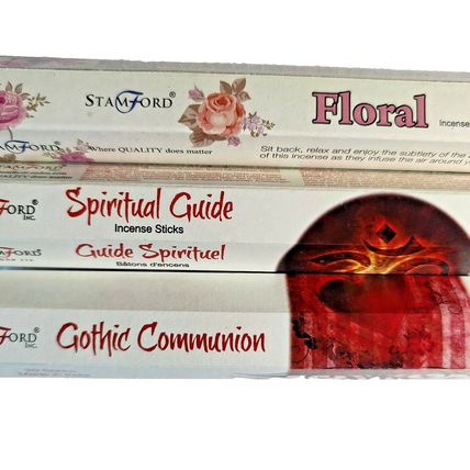 3 tubes of incessance sticks Jasmine, Dark Musk, Floral all new Clearing stock