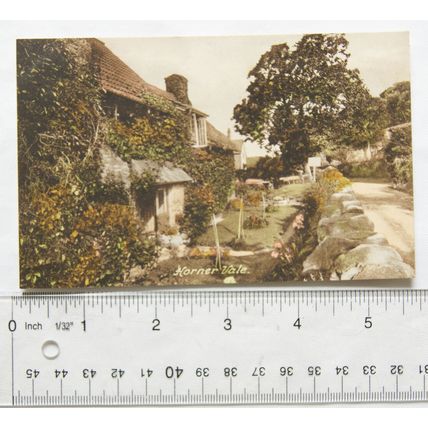 vintage postcard Horner Vale, Somerset