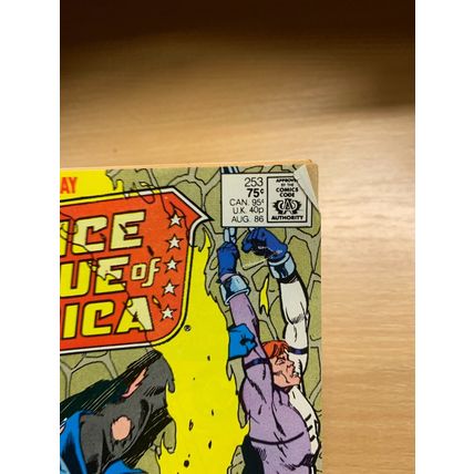 DC COMICS JUSTICE LEAGUE OF AMERICA #253 AUG 1986 (NM-) COMIC (LL)