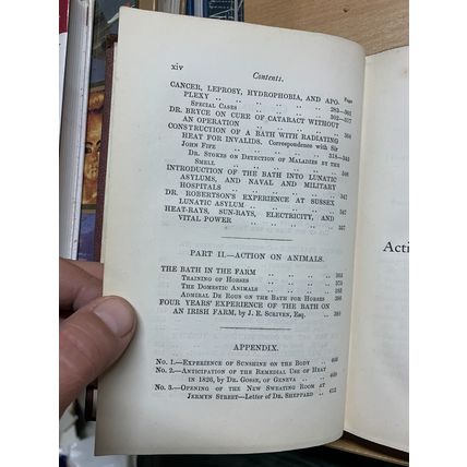 RARE* 1865 1ST ED "MANUAL OF THE TURKISH BATH" SIR JOHN FIFE ANTIQUE BOOK (P4)