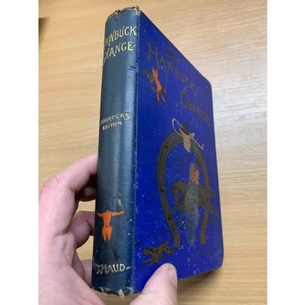 1892 ROBERT SMITH SURTEES "HAWBUCK GRANGE" FICTION ILLUSTRATED ANTIQUE BOOK (P5)