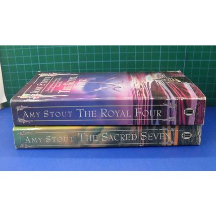 2 Amy Stout PBs The Sacred Seven & The Royal Four | VG -