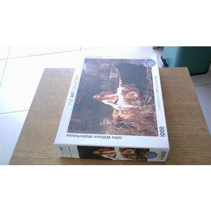 THE LADY OF SHALOTT by John William Waterhouse Jigsaw 1000 Piece) Pomegranate