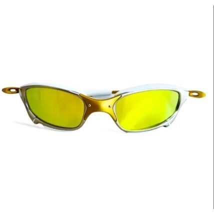 HCS X-Metal Juliet 24k Gold kit White sunglasses