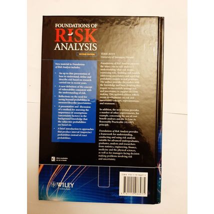 Foundations of Risk Analysis by Terje Aven