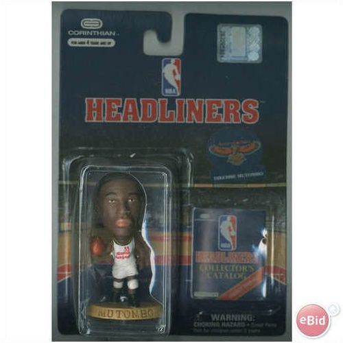 1997 NBA Headliners Atlanta Hawks Dikembe Mutombo MOC