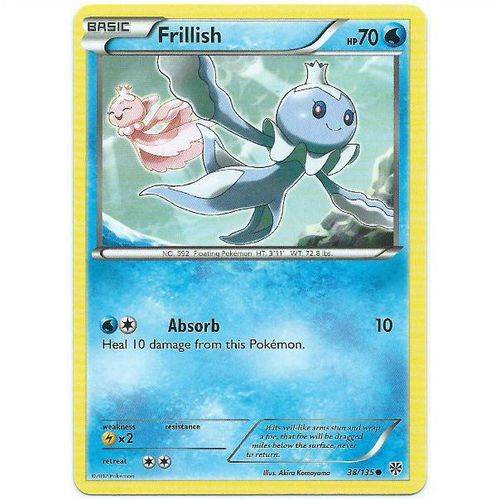Pokemon Black & White Plasma Storm - #38/135 - Frillish