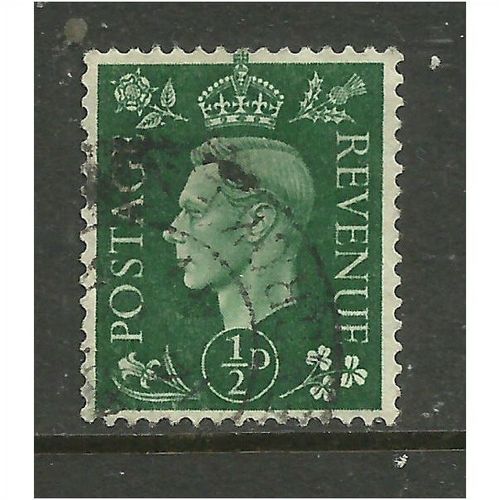 GB 1937 KGV1 1/2d Green stamp SG 462.(H439
