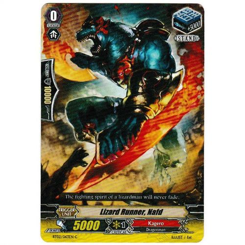 Cardfight Vanguard - Onslaught of Dragon Souls - Lizard Runner, Nafd