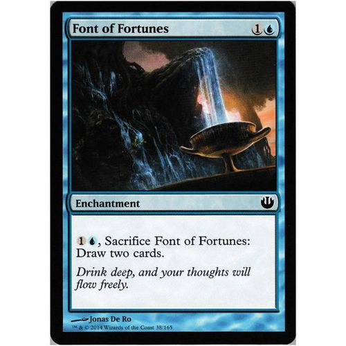 Magic the Gathering - Journey Into Nyx - #38/165 - Font of Fortunes