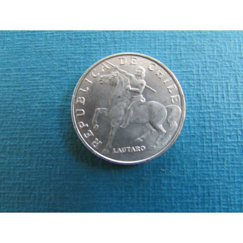 1972 CHILE FIVE ESCUDOS FREE POST. AAX