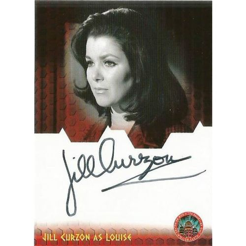 Doctor Who Daleks Invasion Earth 2150AD Auto Card DWJC Jill Curzon as Louise