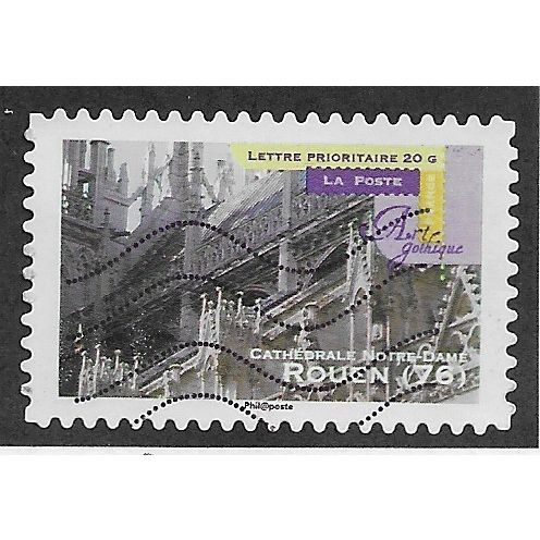 FRA 2011 (58c) 'GOTHIC ART - ROUEN 76' FINE USED (EBID56-597)