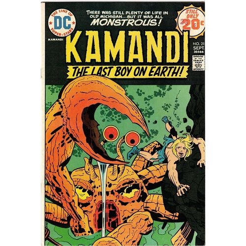 KAMANDI # 21 Jack Kirby !!