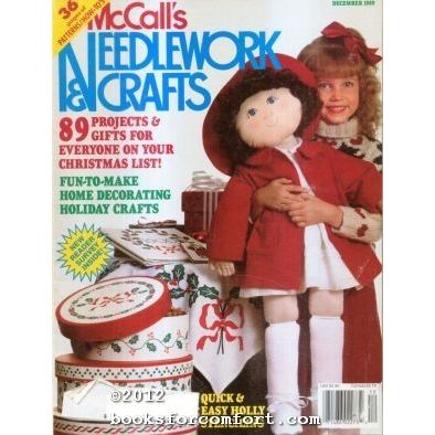 McCalls Needlework & Crafts December 1989