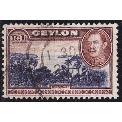 CEYLON SRI LANKA [1938] MiNr 0240 X ( O/used )