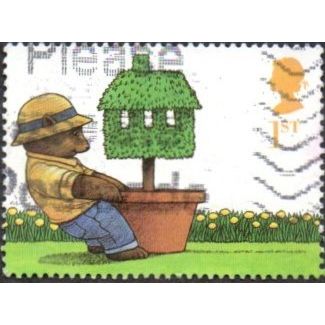 2002 "Ocassions" Greetings Stamps 1st Val, Moving Home. Very Fine Used.