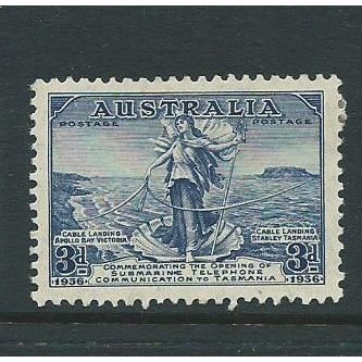 australia stamps head sg160 hm sg 160 1936