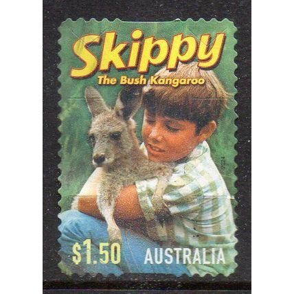 AUSTRALIA: 2024, KIDS' SHOWTIME GREATS, 'SKIPPY', USED S/A STAMP. 791/792