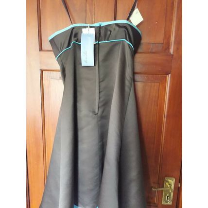 Mori Lee Chocolate Knee Length Dress Prom Bridesmaid Special Occasion UK 12 £155