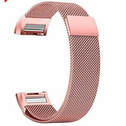 Stainless Steel Mesh Bracelet for Fitbit Charge2 Replacement Watchband Strap