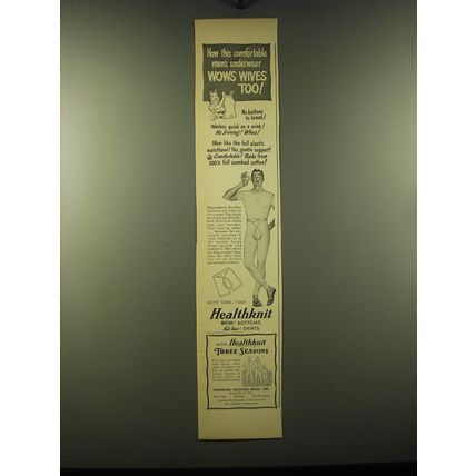 1948 Healthknit MacDee Bottoms and Kut-Ups Shirts Advertisement