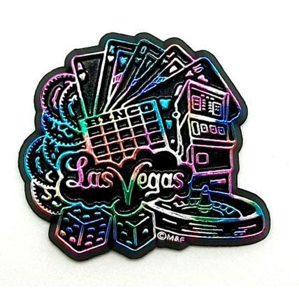 Las Vegas Fridge Magnet