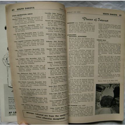 1965 North Central Tour Book American Automobile Association