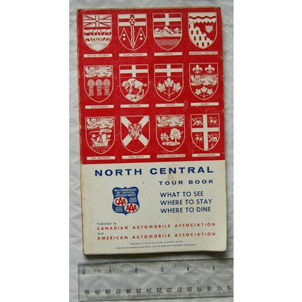 1965 North Central Tour Book American Automobile Association