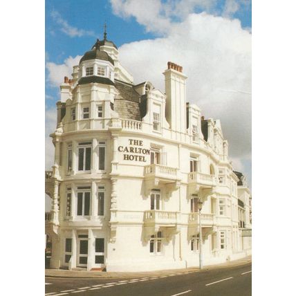 Carlton Hotel Eastbourne Postcard
