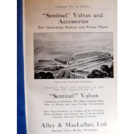 Steam, Live Steam, 1930 Sentinel Catalogue, Worcester