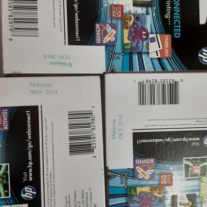 HP 564XL Lot of 3 Cyan Magenta Yellow Ink Cartridge Genuine Sealed NOS 10/14