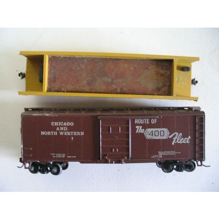 HO Scale Freight Car Lot of 4 4125