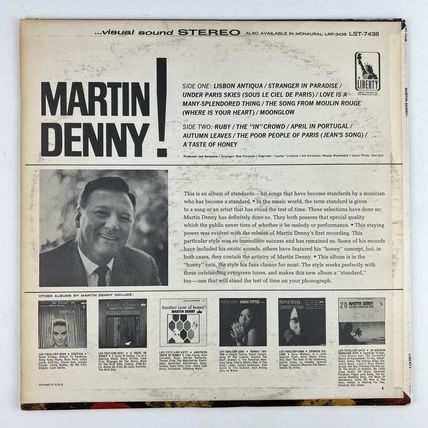 Martin Denny – Martin Denny! Vinyl LP Record Album LST-7438
