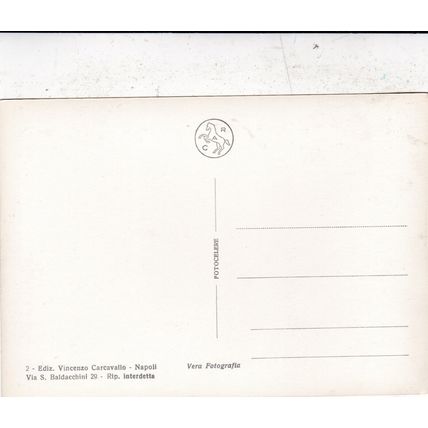 Pompei Villa Misteri La Domina Italy Real Photo Postcard unused VGC