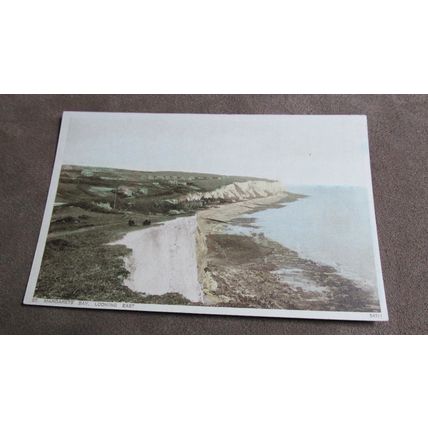 Photochrom Postcard - St Margarets Bay Looking East - Nr Deal / Dover Kent