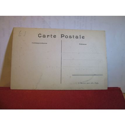 CHATEAU GAILLARD, RUEGRANDS, LES ANDELYS, FRANCE unused antique postcard =