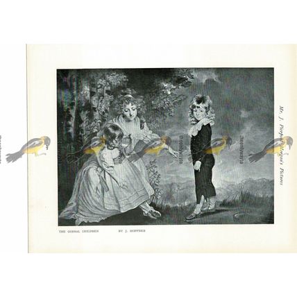 Godsal Children, J Hoppner, Book Illustration (Print), 1906