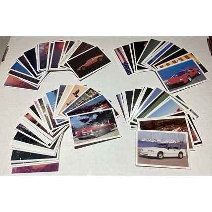 Dream Cars 100 Complete 100 Card Set from Panini 1991 New
