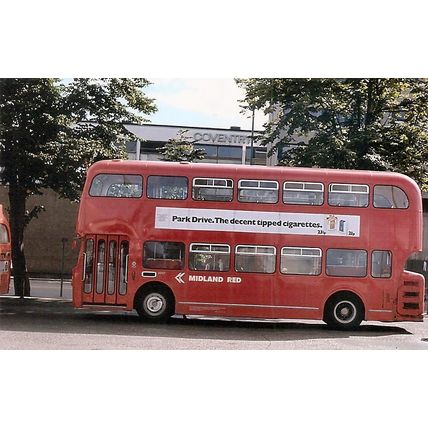 Colour Photograph of B.& M.M.O. Co. Ltd. - Midland Red - GHA 407D