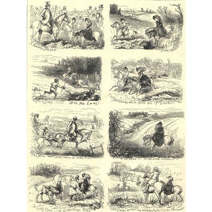 HOME FOR THE HOLIDAYS 1872 VICTORIAN ENGRAVINGS