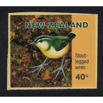 New Zealand Stout-legged Wren Bird Self-adhesive 1996 MNH SG#2035